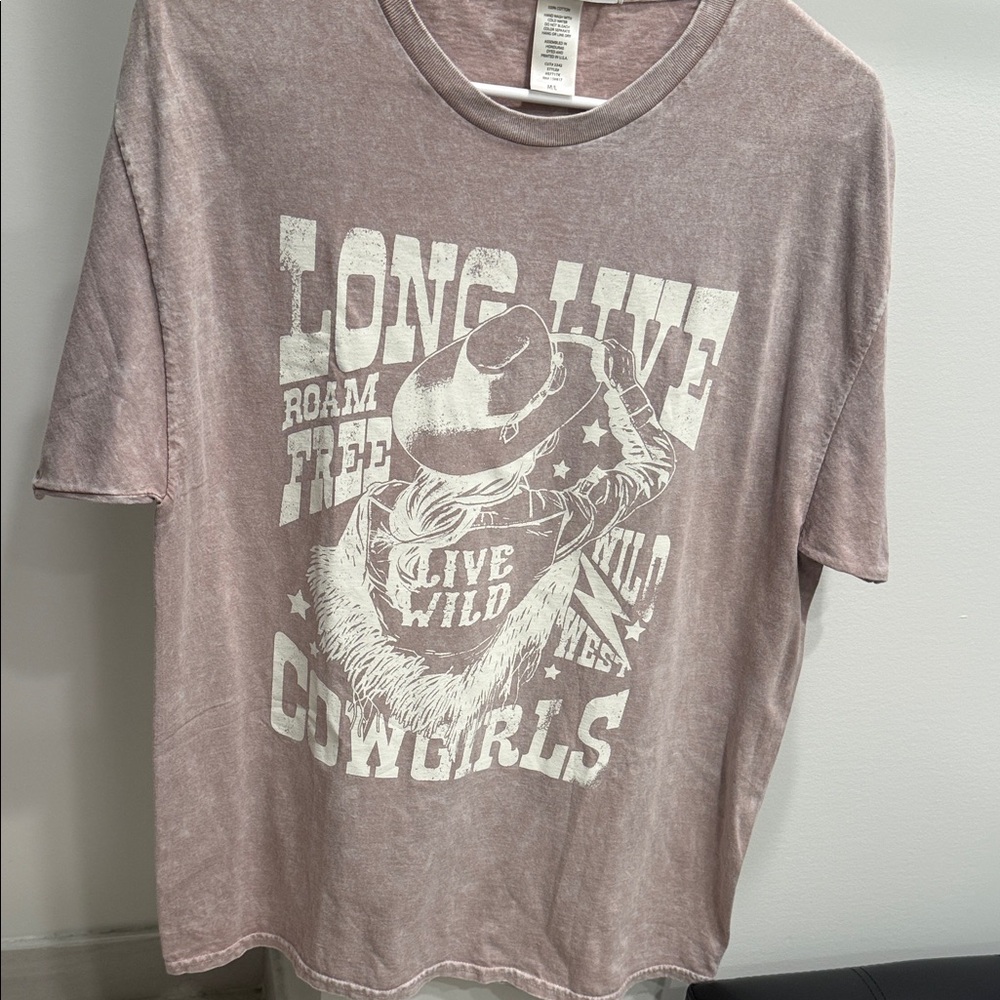 Altar'd State Pink Graphic Tee